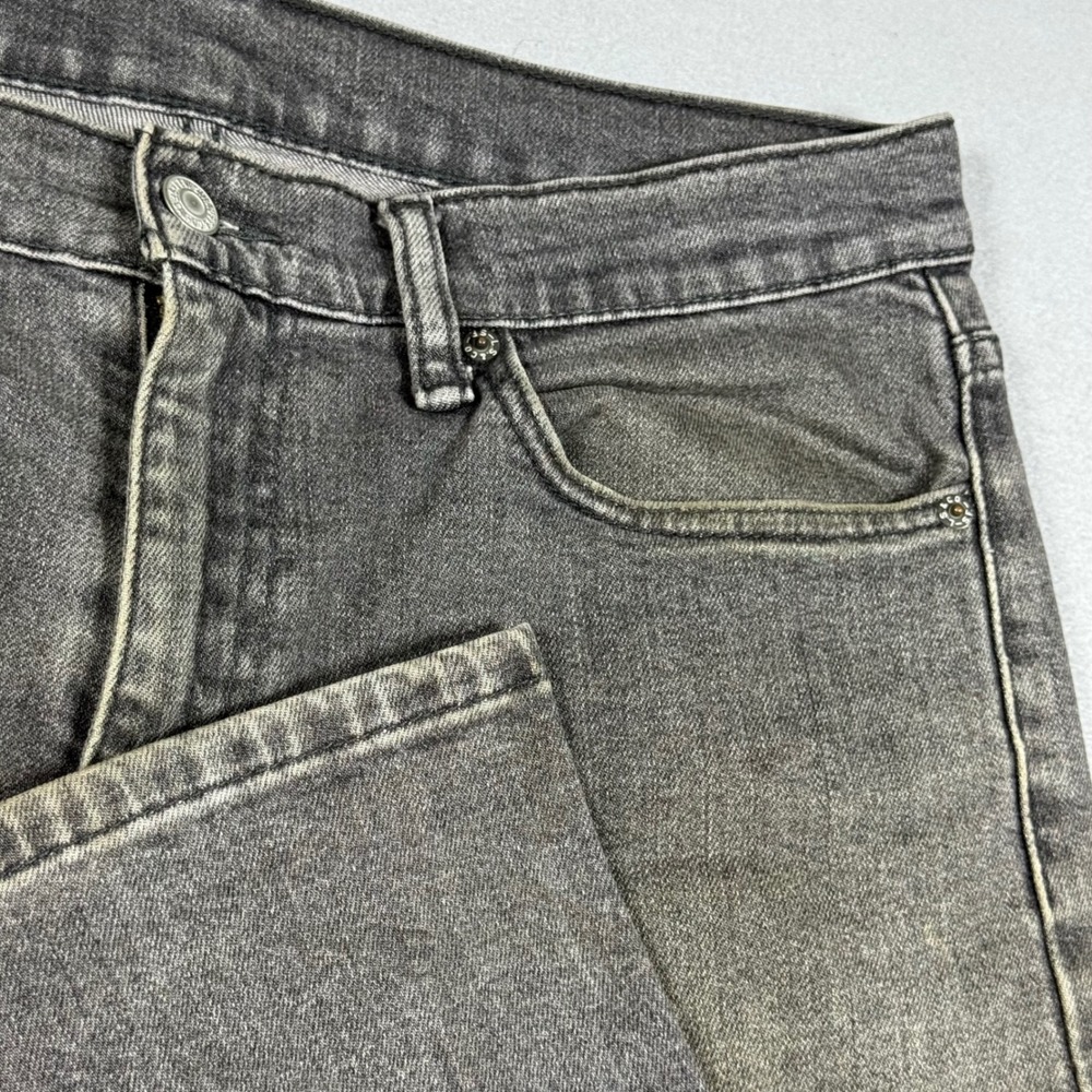 Levis 511 Slim Fit Jeans Gray Faded Denim Mens W34 L34